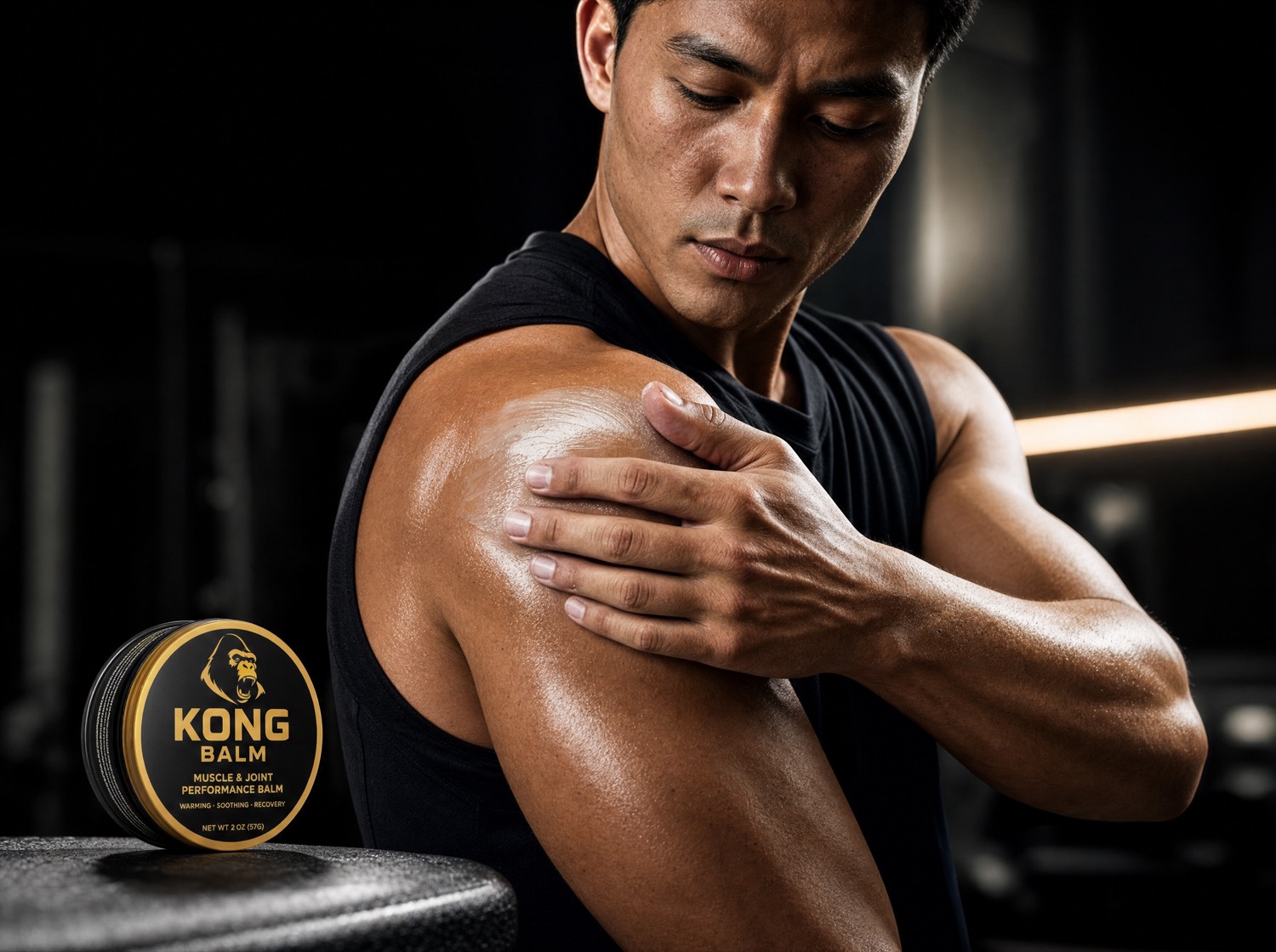 KONG Balm clean base next to petroleum-based balm